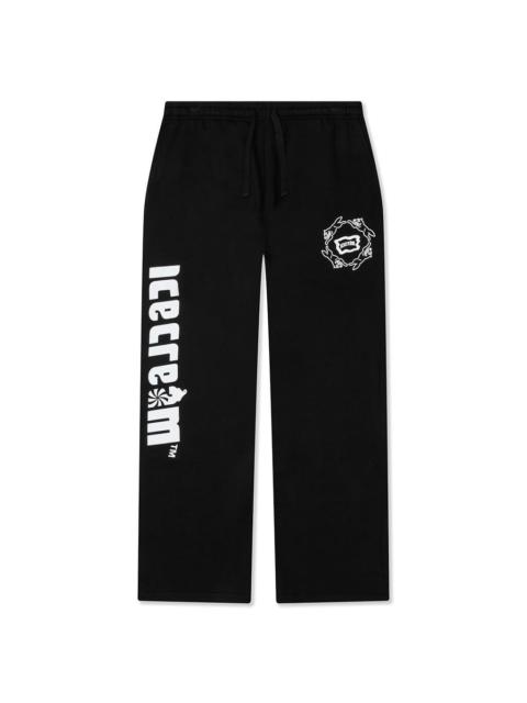ICECREAM VERTICAL SWEATPANTS - BLACK