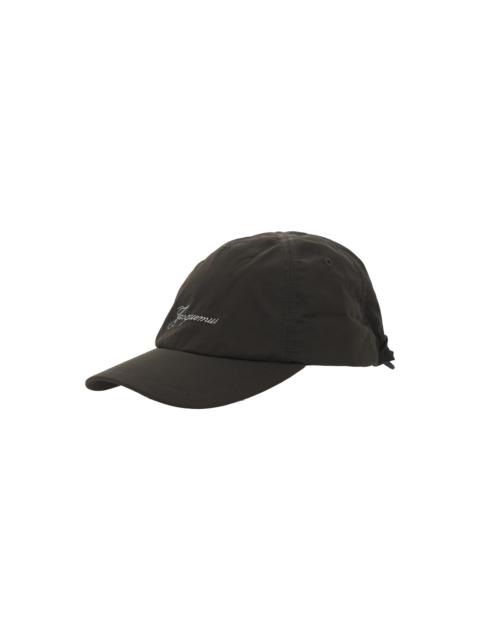 JACQUEMUS 'la Casquette Balluchon' Brown Baseball Cap With Logo Lettering On The Front And Rear Drawstring Clo