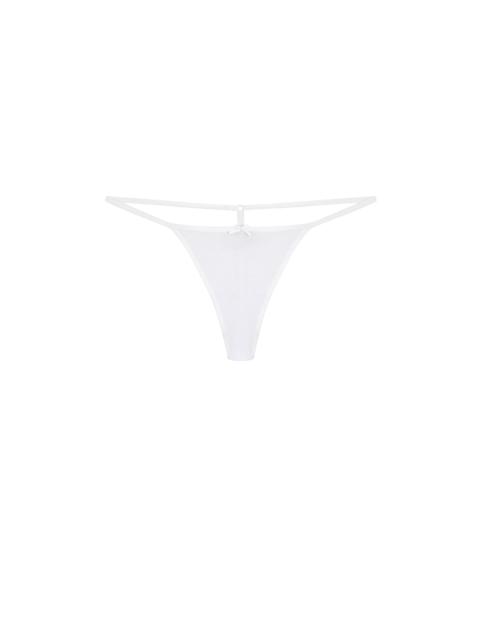 Cou Cou The Tanga: Cotton Jersey White