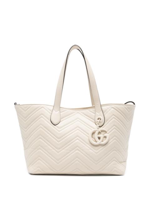 GUCCI Gucci Women Gg Marmont Leather Tote Bag