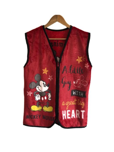 Other Designers Vintage 80s Mickey Mouse cardigan vests