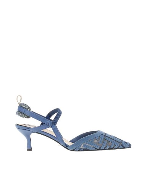 FENDI Fendi Colibrì Lite Slingback Pumps Blue Women