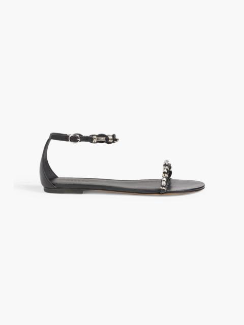 Isabel Marant Bijoux embellished leather sandals