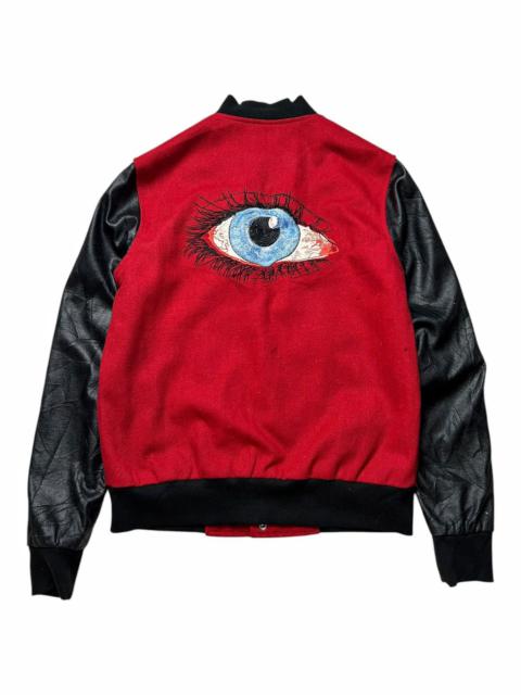 Other Designers Diet Butcher Slim Skin Materialism Varsity Red Black Sz L