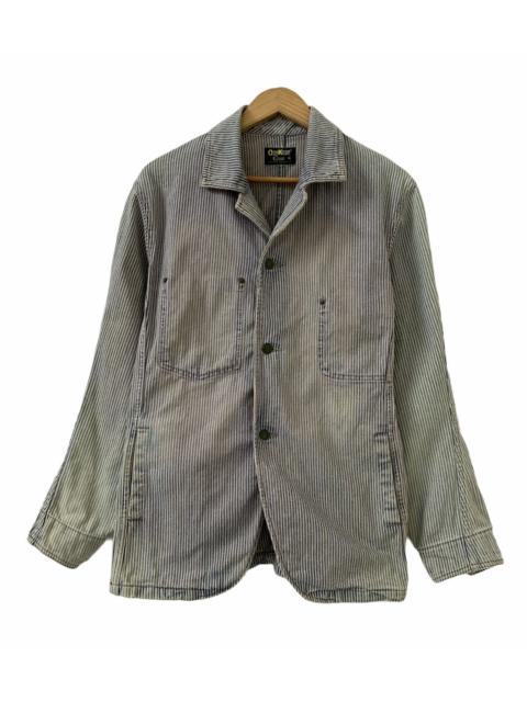 Other Designers Vintage Oshkosh Classic Hickory Stripe Workwear Jacket