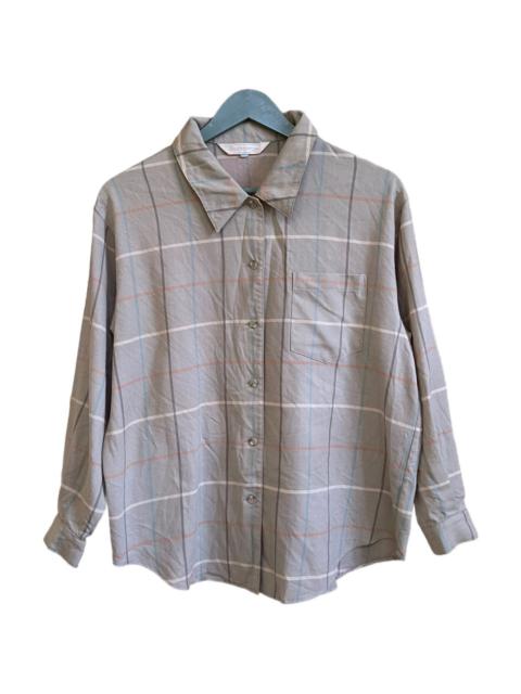 Burberry Burberrys Plaid Design Shirt