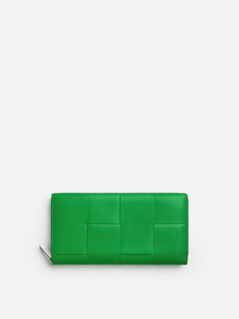 Bottega Veneta zip around wallet