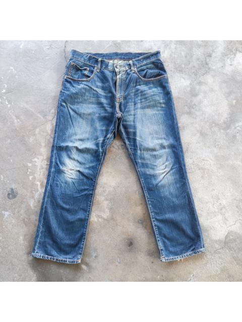 Other Designers Japanese Brand - Vintage Topvalu Brand Buggy Jeans Distressed Pants