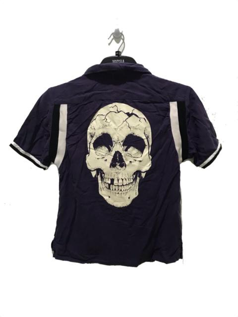Hysteric Glamour HYSTERIC GLAMOUR BOWLING RAYON PUNK STYLE SHIRT BONDAGE