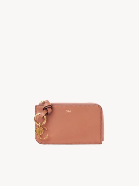Chloé ALPHABET WALLET IN SHINY LEATHER