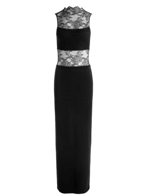Alice + Olivia NICHOL LACE MAXI DRESS