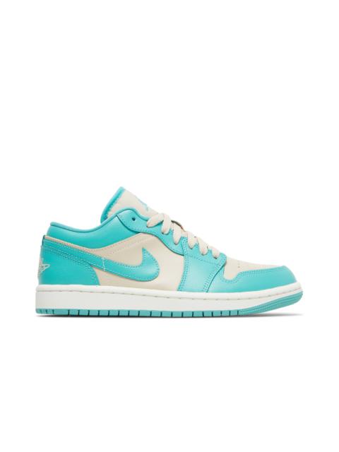 Jordan Wmns Air Jordan 1 Low 'Tropical Teal Sandy Beige'