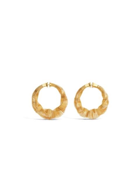 Alaïa SPIRAL SQUARE HOOPS