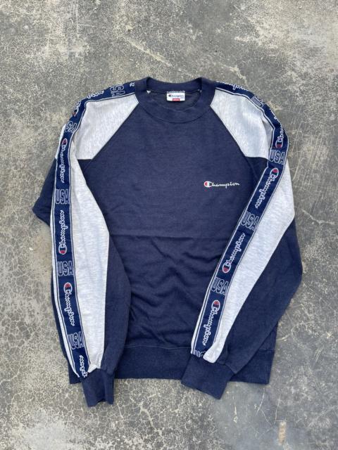 Other Designers Vintage - Vintage Champion Side Tape Crewneck Pullover