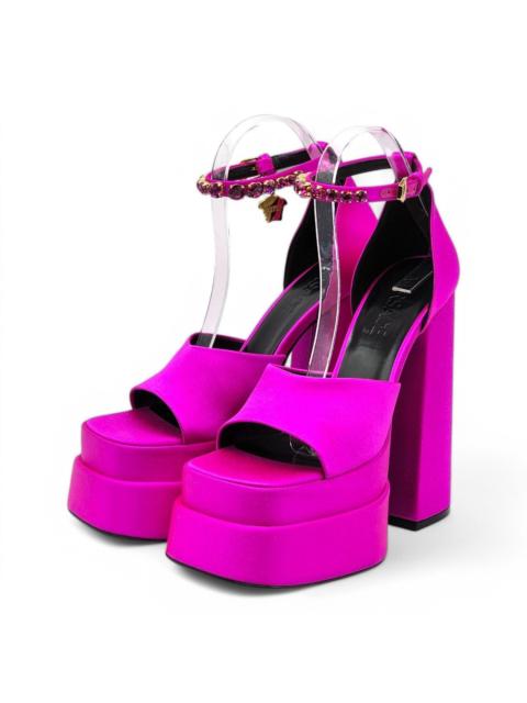VERSACE Medusa Aevitas Double Platform Pumps Pink EU 37 US 7 $1445