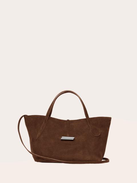 Liffner PETITE PENNE TOTE SUEDE DARK BROWN