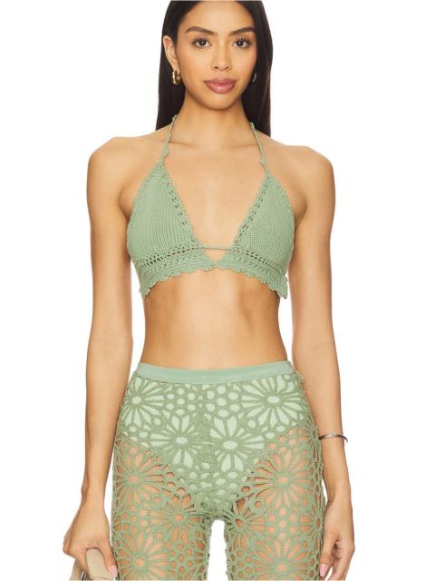 NORMA KAMALI Crochet Bra