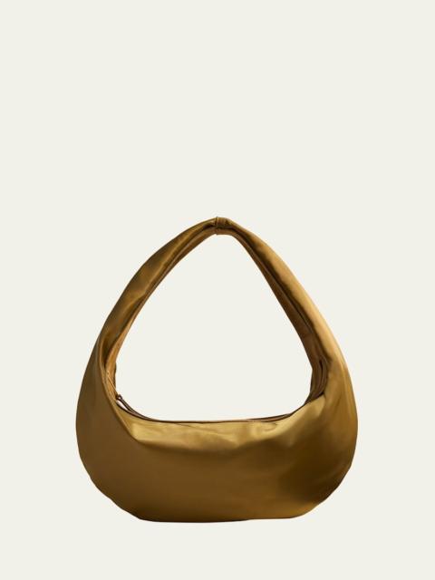 KHAITE Olivia Medium Sport Nylon & Suede Shoulder Bag