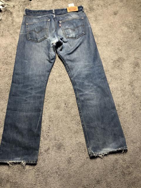 Levi's distressed repaired faded Levis 501 W34 L30