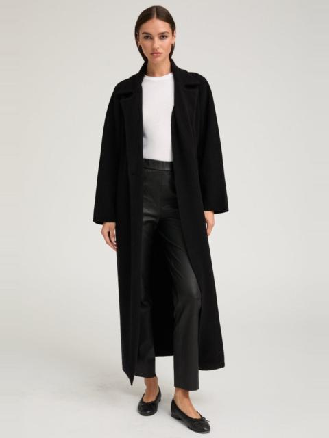 SPRWMN BLACK CASHMERE CLASSIC COAT