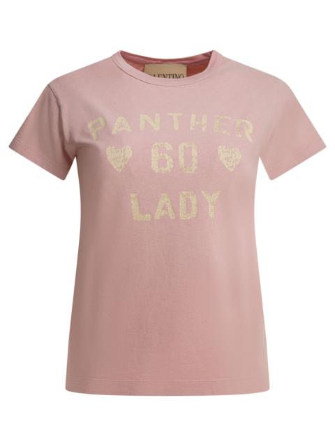 Valentino Valentino "panther Lady" Crewneck T-shirt