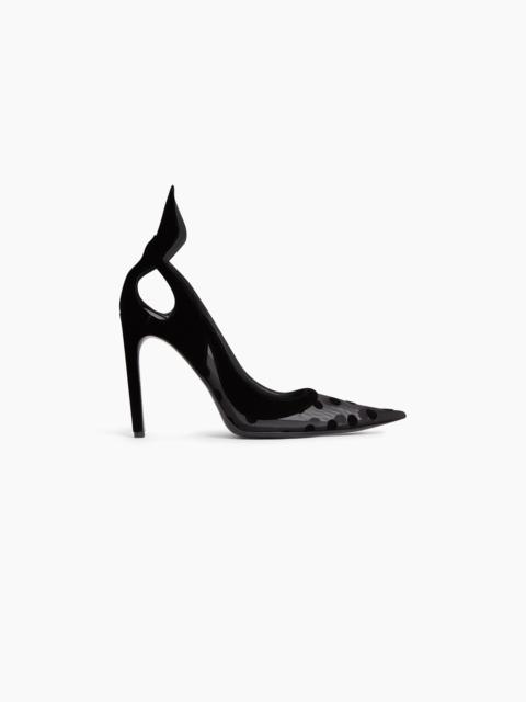NINA RICCI POLKA-DOT TULLE PUMPS