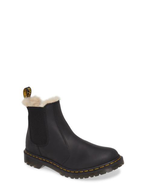 Dr. Martens 2976 Faux Shearling Chelsea Boot