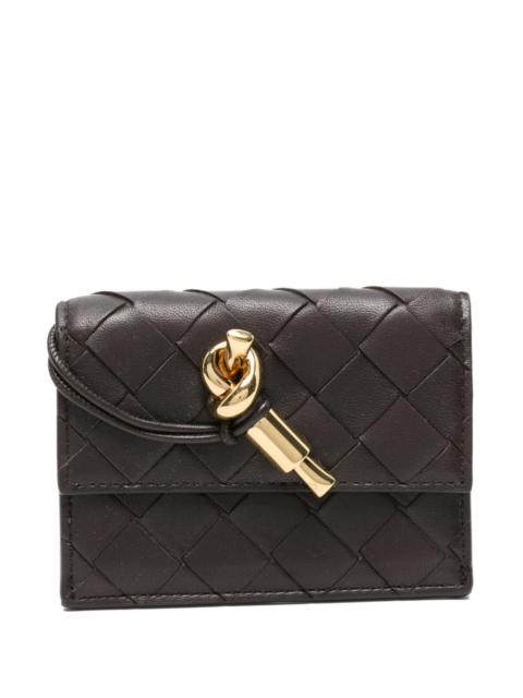 Bottega Veneta Bottega Veneta Women Andiamo Leather Card Case