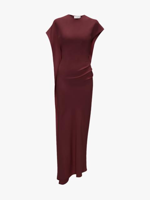 Victoria Beckham Victoria Midi Dress In Cinnabar Red