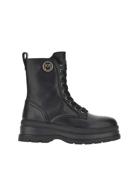 PINKO Pinko Leather Ankle Boots Black Women