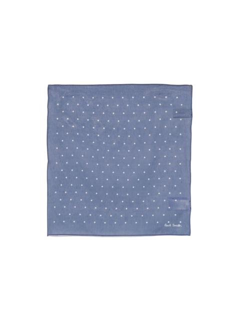 polka-dot scarf