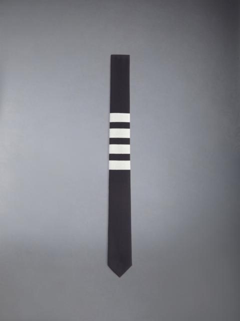 Thom Browne Plain Weave 4-Bar Classic Tie