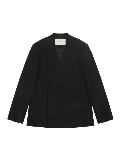 entire studios COMMON TAILORED JACKET BLACK WOOL