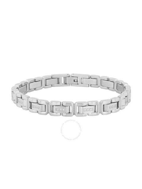 Robert Alton - Robert Alton 1/4CTW Diamond Stainless Steel Bracelet