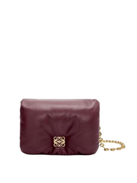 Loewe Goya Chained Leather Shoulder Bag