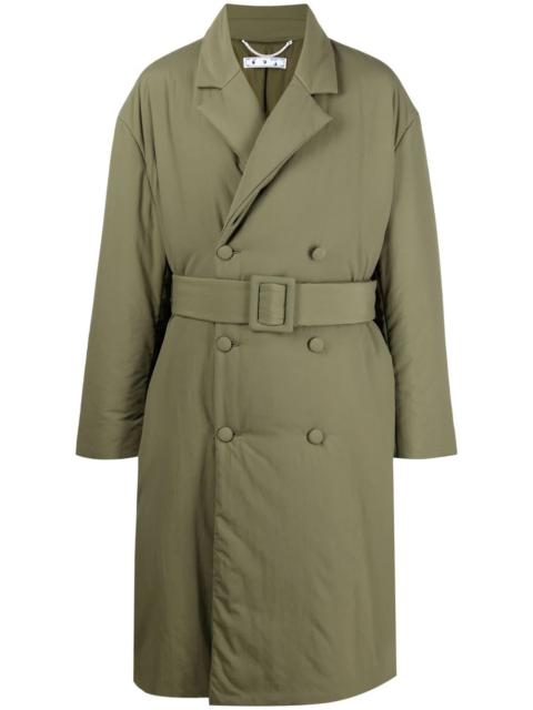 Off-White padded double-breasted coat