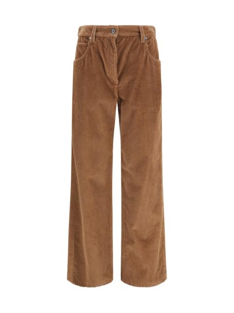 Brunello Cucinelli Brunello Cucinelli Straight Velvet Pants Dattero