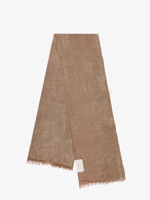 Brunello Cucinelli Brunello Cucinelli Lurex Linen Scarf