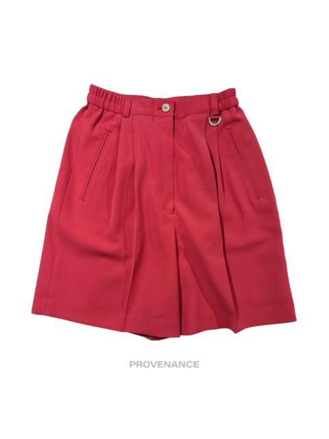 Balenciaga Sports Pleated Skirt - Raspberry M