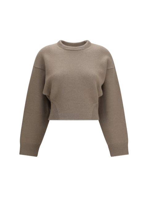 Alaïa Alaïa Cashmere Crewneck Sweater Sable