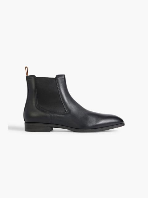 Santoni Deto leather Chelsea boots