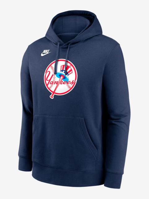 Nike New York Yankees Cooperstown Logo Club Men's Nike MLB Pullover Hoodie
