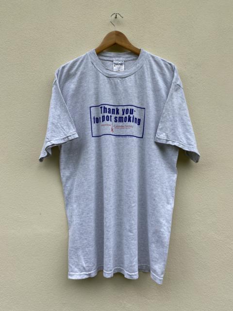 Other Designers Vintage - Vintage 90s American Cannabis Society Pot Smoking