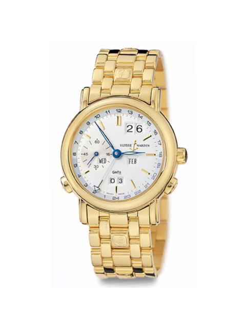 Ulysse Nardin Ulysse Nardin Perpetual Silver Dial 18kt Yellow Gold Men's Watch 321-22-8