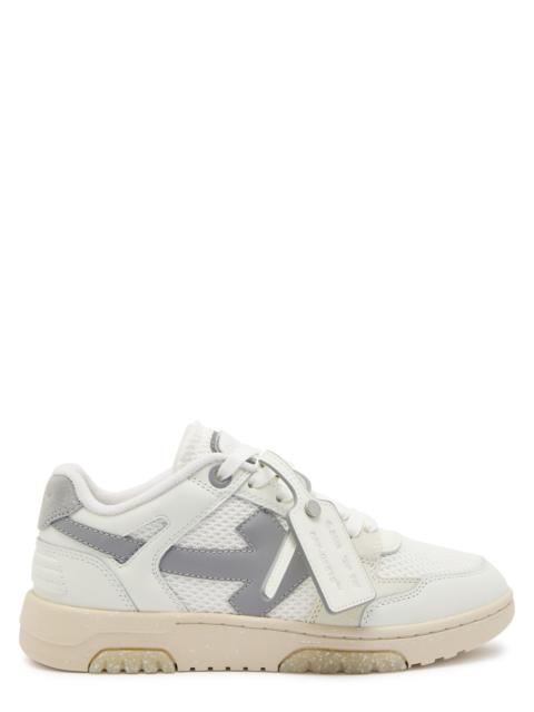 Out Of Office panelled mesh sneakers