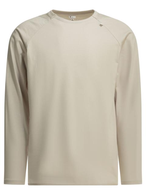 Goldwin Goldwin Paneled Mesh L/s Crew-neck T-shirt