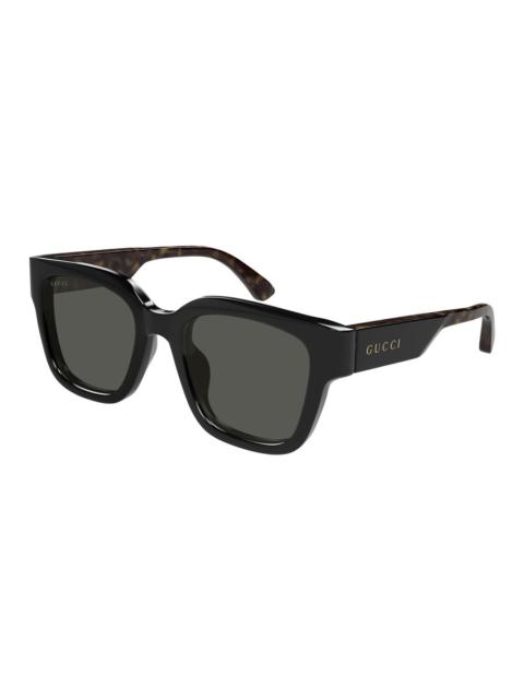GUCCI Gucci Grey Square Men's Sunglasses GG1670SK 001 52