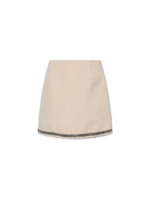 Tweed Mini Skirt