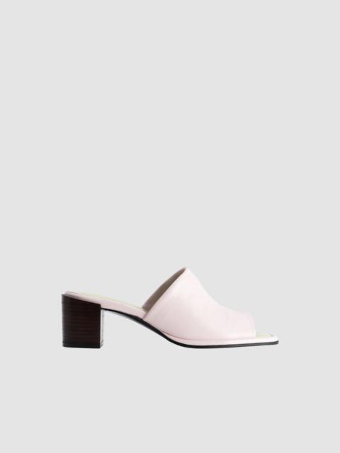 BY FAR Francisco Baby Pink Nappa Leather Mule