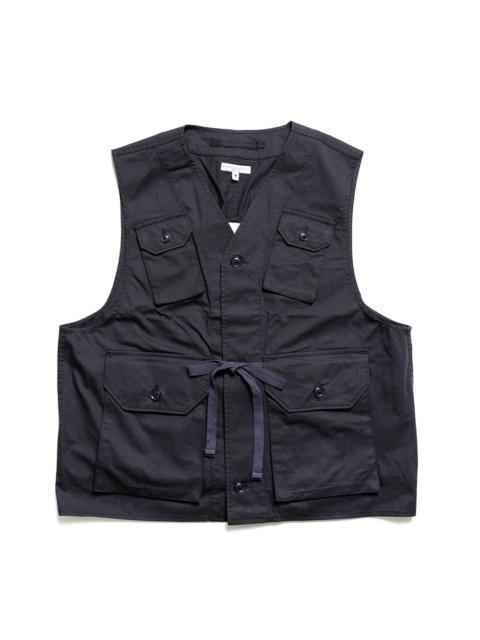 Engineered Garments C-1 Vest - High Count Twill - QT083
